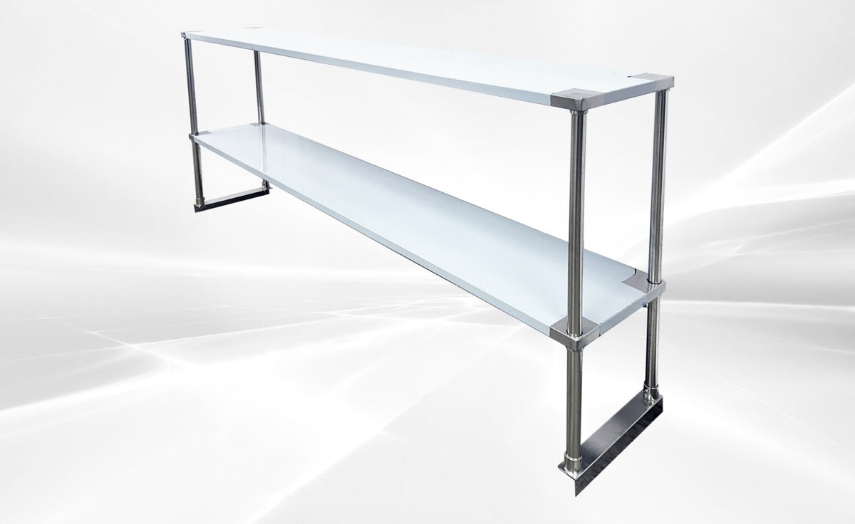 NSF 72 ins Under counter Double Deck Overshelf