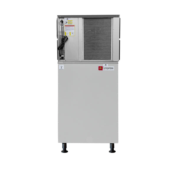 30" Air-Cooled Cube 500 lb Ice Machine with 375 lb Bin