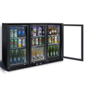 Beverage Refrigerators Cooler 53 inch 3 Glass Door Back Bar, 480 Cans Commercial Display Bar Fridge for Beer Wine and Drink 11.3 Cu.Ft