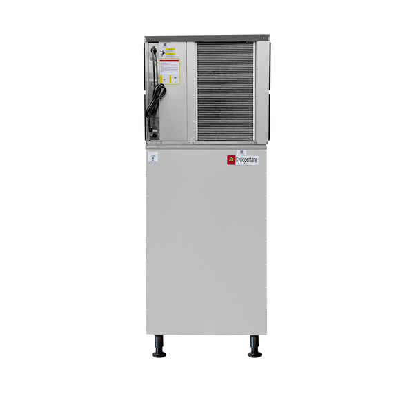 22" Air-Cooled Cube 350 lb Ice Machine with 275 lb Bin