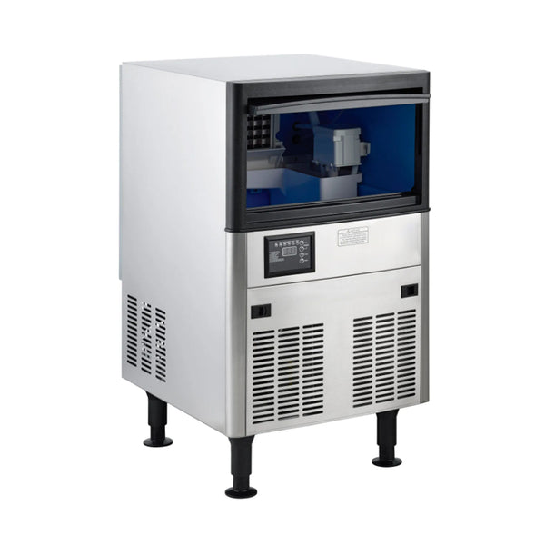 20" Air-Cooled Cube 120 lb Undercounter Ice Machine with 40 lb Bin