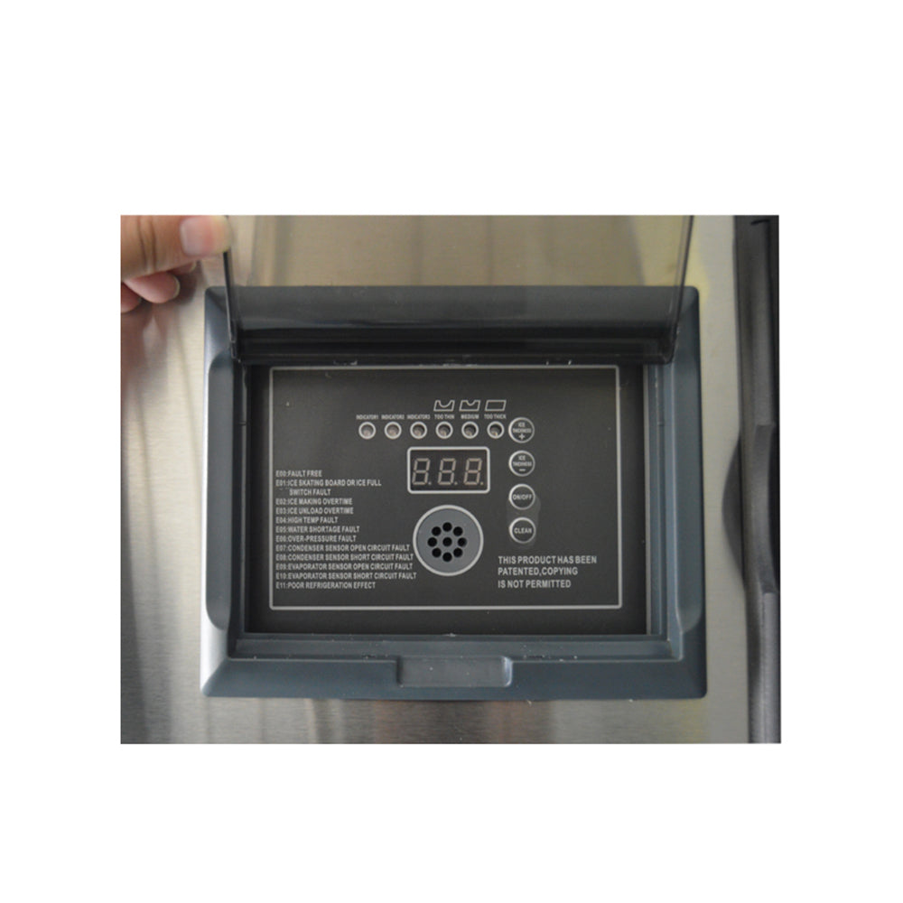 WESTLAKE Commercial Ice Machine 350 lb. Air Cooled Cube Ice Maker with 308 lb. Bin | SK-329 ETL Certified for Restaurant