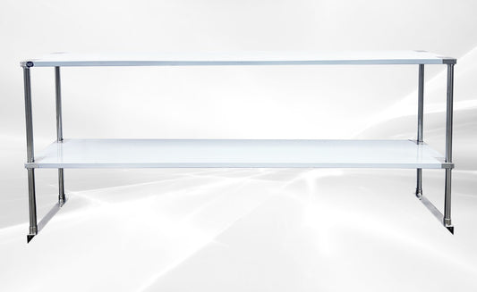 NSF 72 ins Under counter Double Deck Overshelf