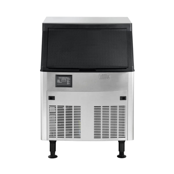 26" Air-Cooled Cube 280 lb Undercounter Ice Machine with 80 lb Bin