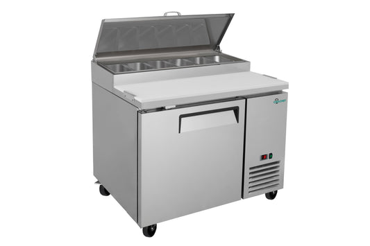 COOLCHEF 44" Pizza Prep Table Refrigerator
