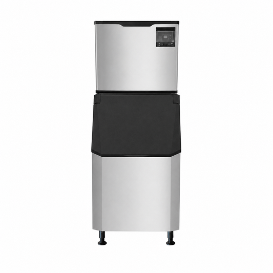 22" Air-Cooled Cube 350 lb Ice Machine with 275 lb Bin