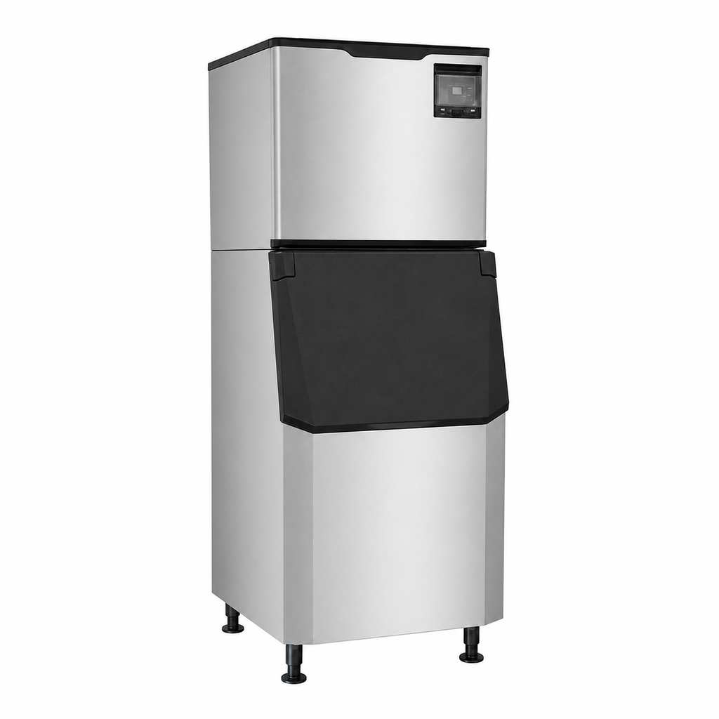 22" Air-Cooled Cube 350 lb Ice Machine with 275 lb Bin