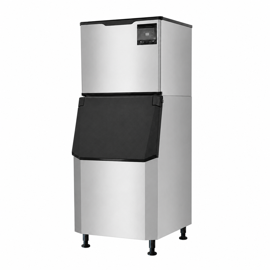 22" Air-Cooled Cube 350 lb Ice Machine with 275 lb Bin