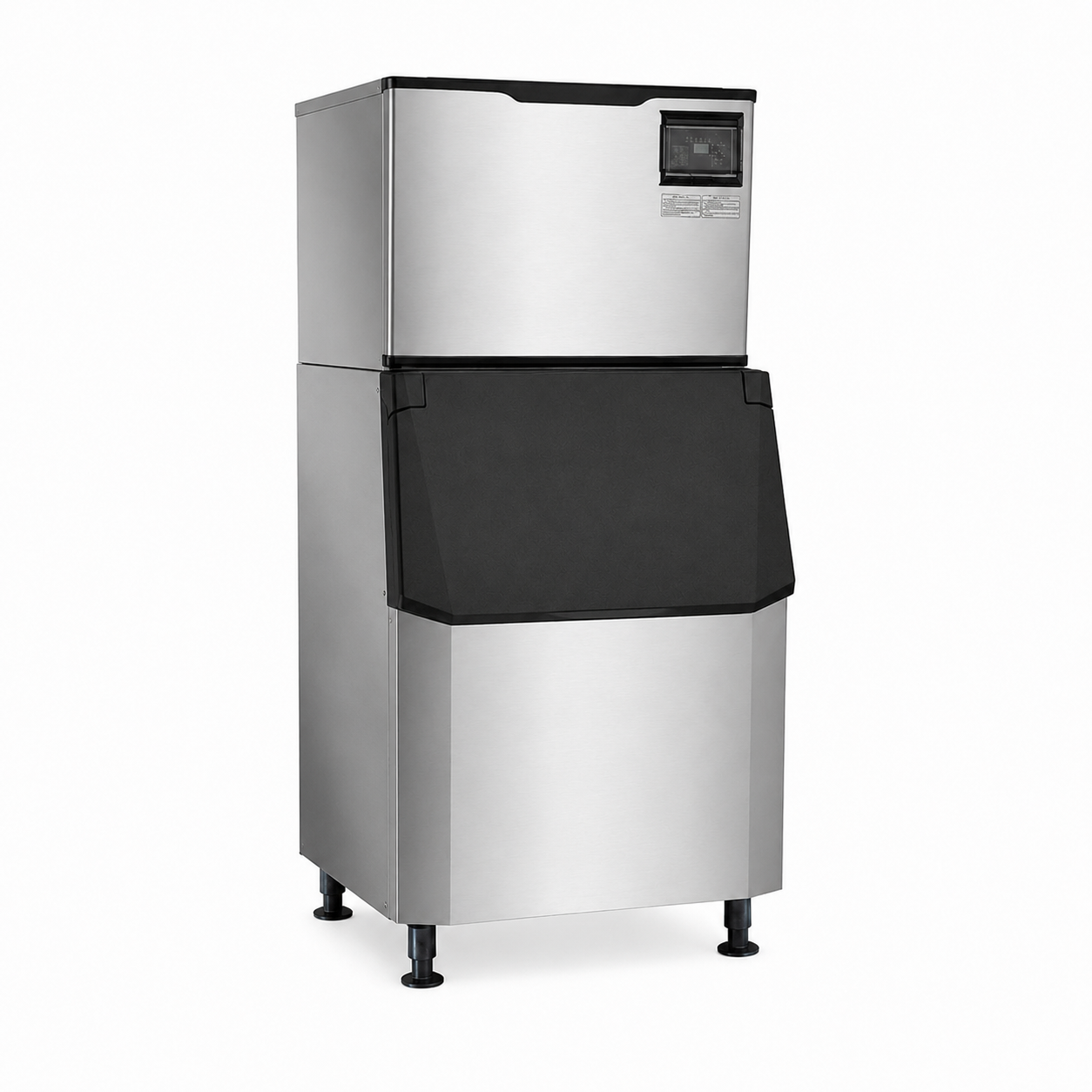30" Air-Cooled Cube 500 lb Ice Machine with 375 lb Bin