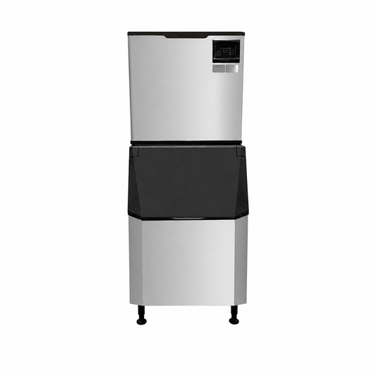 30" Air-Cooled Cube 1000 lb Ice Machine with 440 lb Bin