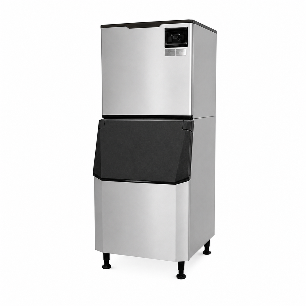30" Air-Cooled Cube 1000 lb Ice Machine with 440 lb Bin