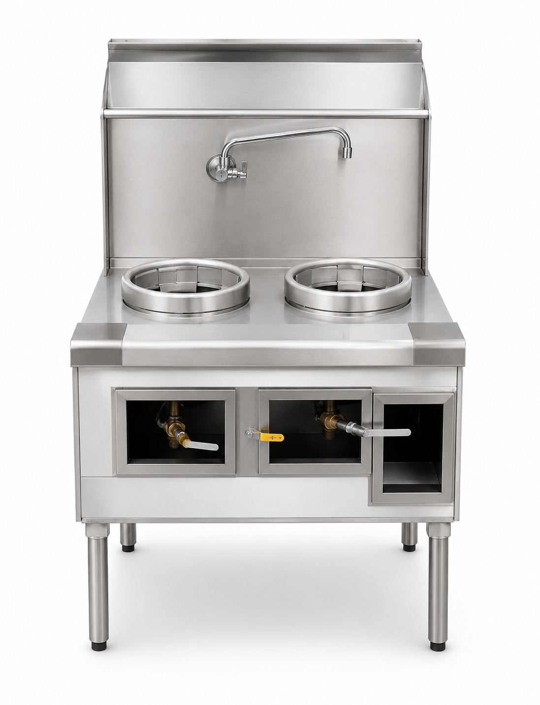 NSF 36 ins double chinese wok range US made