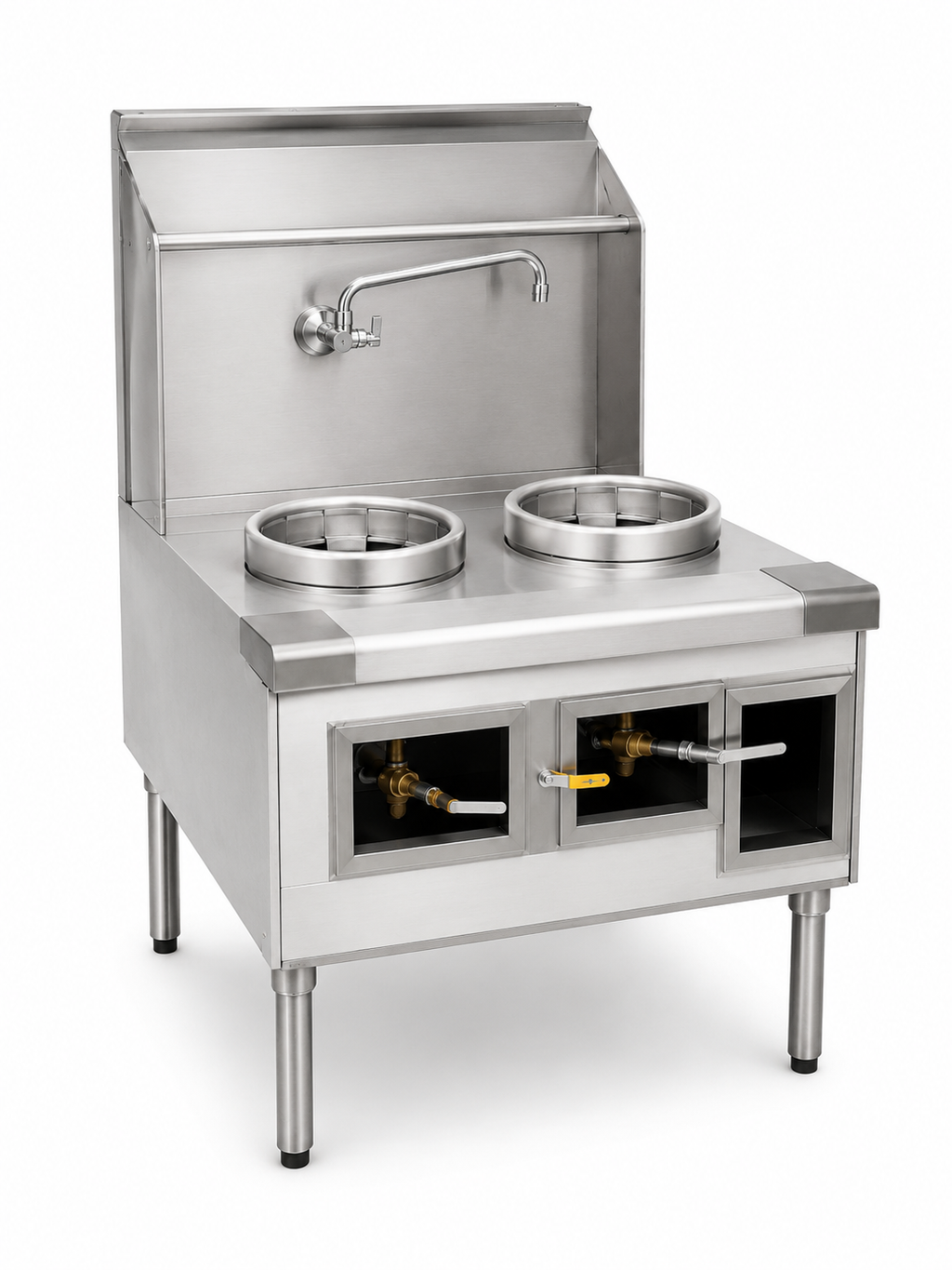 NSF 36 ins double chinese wok range US made