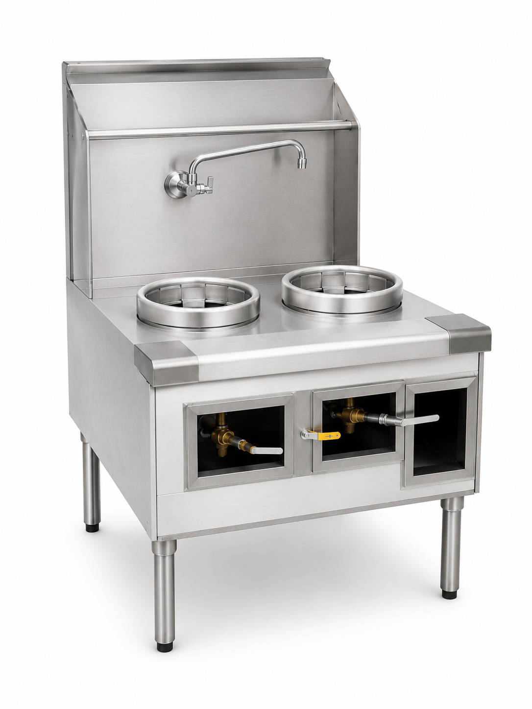 NSF 36 ins double chinese wok range US made
