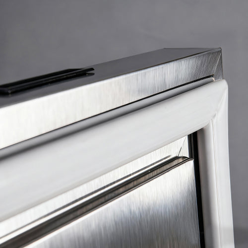 CC 54"Commercial Freezer, 49 Cu.Ft Four-Door Stainless Steel Reach-In Freezer, -8~0℉, Air Cooling, 6 Shelves, R290