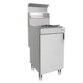 CC 120,000 BTU 4 Burner Commercial Gas Fryer 40-50 lb LP