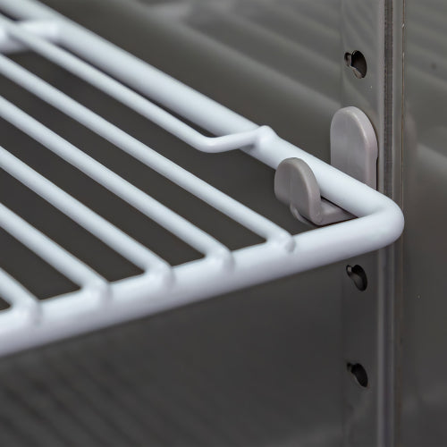 CC 54"Commercial Freezer, 49 Cu.Ft Four-Door Stainless Steel Reach-In Freezer, -8~0℉, Air Cooling, 6 Shelves, R290