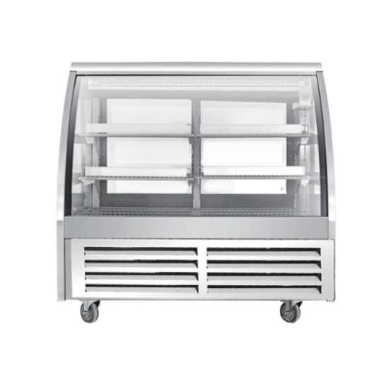 47 INCH Stainless Steel Gravity Coil Deli Display Case 15.8 cu. ft. 32–44.6°F